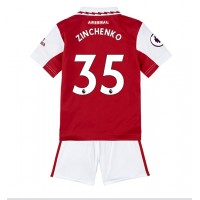 Arsenal Oleksandr Zinchenko #35 Fußballbekleidung Heimtrikot Kinder 2022-23 Kurzarm (+ kurze hosen)